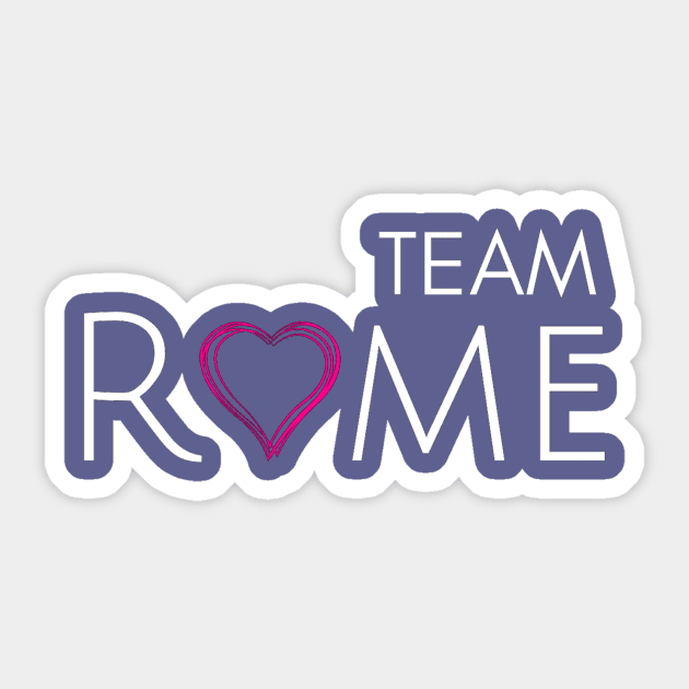 Team Rome Sticker by TritoneLiterary